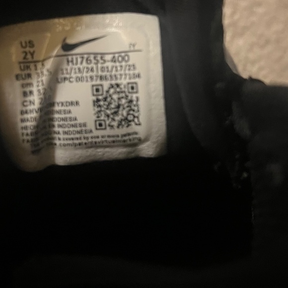 Kids Nike Little Posite One (PS) Size 2Y - Picture 11 of 11